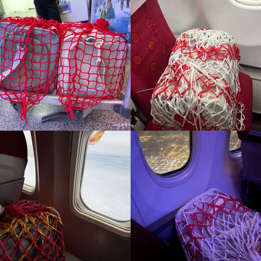 OUOETY宠物航空包海航专用上客舱软包南航拓展猫咪出门携带猫包外出便携 米色海航/南航专用 按压后35*28*24cm