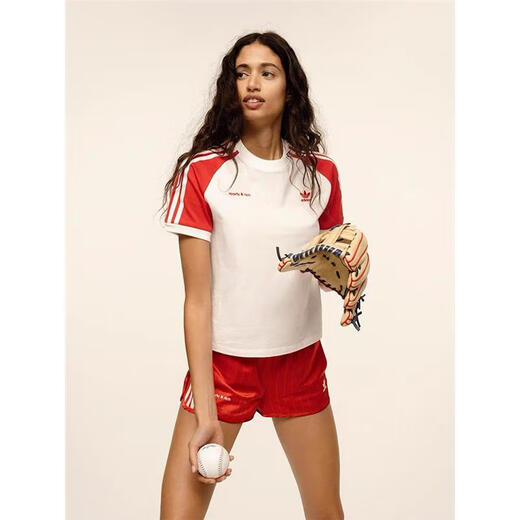Adidas Clover 2025 Summer New Casual Breathable SPORTY RICH Sport Short Sleeve JI9274 JL9275 JI9275 S