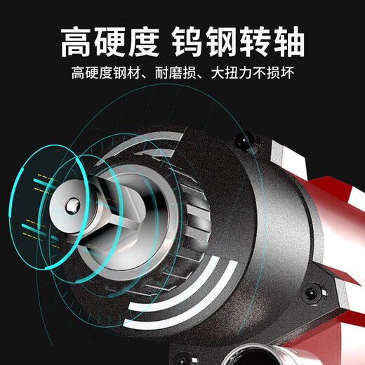 Pneumatischer Verschlüsselung von Industriequalität Xiaofeng 12 Zoll großes Drehmoment Auto Reparaturluftauslöser Pneumatischer Luftkanonen-Werkzeug Dongdao-Werbeversion 1320 Drehmoment 3892 Polished Plastic Box + Hülse + Standard 1320