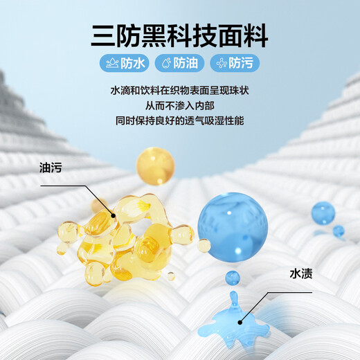 左西男童T恤长袖纯棉2025新款儿童三防秋装男孩大童打底衫 白色 140