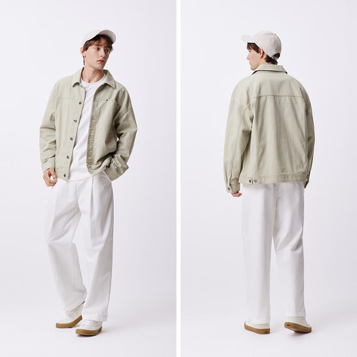 Semir Jacket Men's Distressed Retro Workwear Jacket Loose Cotton Autumn Outdoor Fashion Versatile Top 101524108119