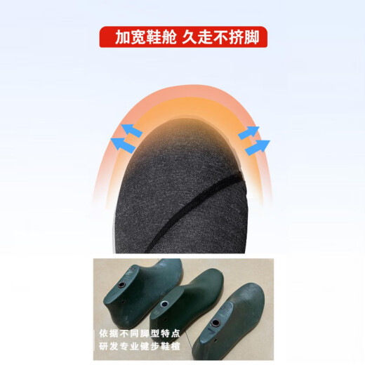 
Adachiaki's foot swelling shoes for men in autumn and winter, widened and fat shoes for big feet, gout, middle-aged and elderly A9226 men's gray [Traditional Chinese Medicine Orthopedics] 35