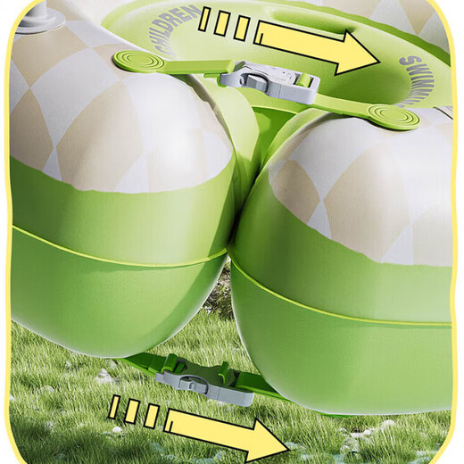 Sa Wang [Germany] Baby swimming rings, baby neck rings, newborns, neck rings, bathing rings over 0 to 6 months, one year old [9.5CM inner diameter is suitable for 4-8 months] Chunriqing