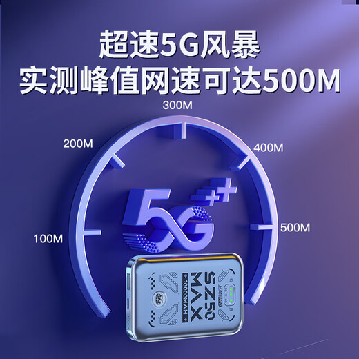 Como el exclusivo enrutador wifi inalámbrico móvil SZ50 5G de tráfico sin tarjeta wifi portátil de JD.com con banco de energía de 10000 mAh, tarjeta de red inalámbrica wifi de doble banda
