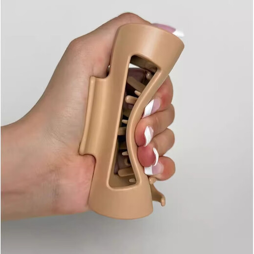 BARY REEF soft silicone shark clip, safe, high-end, anti-fall, not fragile, 2025 new clip, hair clip, hair clip, black