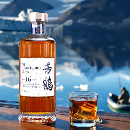 芳鹤（Yoshitsuru）星空珍藏版 日本原瓶进口威士忌 700ml*2瓶 双支装