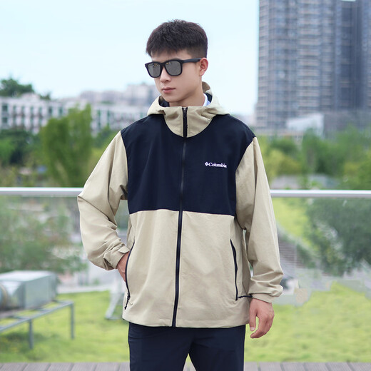 Columbia Columbia sun protection clothing for men and women 25 spring and summer new outdoor waterproof breathable lightweight skin clothing jacket XE9226 khaki 270 M /175