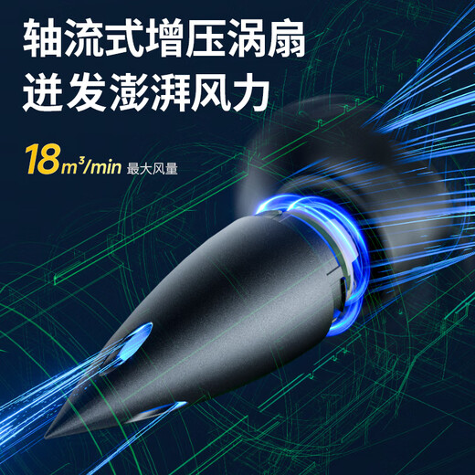 Dongcheng hair dryer lithium battery brushless DCQF40171 20V6.0Ah leaf fire extinguisher garden leaves