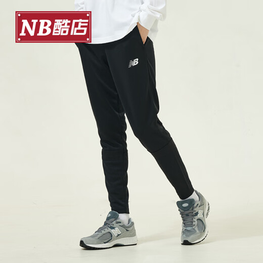 NEW BALANCENewBalanceNB Outlet Men's Pants Spring and Autumn Loose Casual Pants Sport Pants MP13582-BK [Follow the store Speedy Shipping M 2XL Height 185c