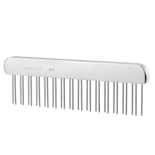 Chris Christensen imported from the United States pet grooming comb, cat hair comb, dog comb, knotted styling comb, floating hair 011 6-inch staggered toothed knotted comb