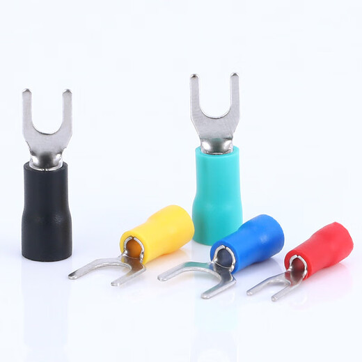 SV12532 Fork-förmiger Kaltpresse Klemme SV2324256 Prädulativer Hülsen-Y-Typ-u-Type 1000 SV1.25-5 (M5) 1000 Stück/Packblau