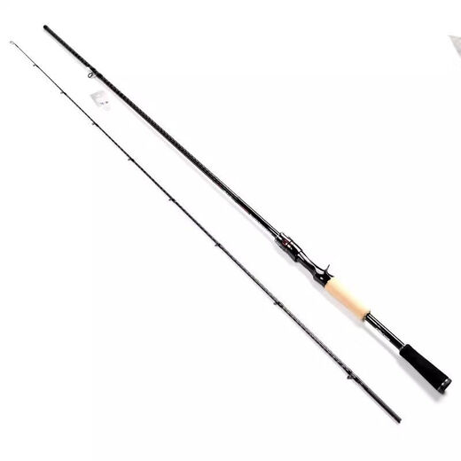 Haidi Zombie King Lin Fan usa una varilla de señora Varilla única de alerta de alerta rápida Mango de agua de agua de agua dulce para atrapar el bajo de pescado de mandarín 2.04m WKC682 Mango de pistola [Mon.