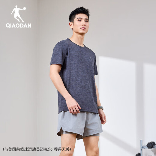 Jordan short-sleeved men's T-shirt men's summer thin sports quick-drying clothes round neck ice silk casual running top fitness clothes