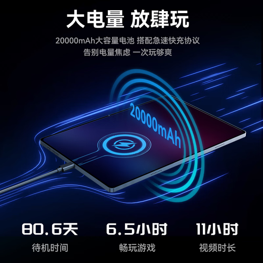 
Honor Panda Tablet 2025 new Pad Pro Dimensity 9400 165Hz high refresh 4K ultra-clear screen 5G full network WiFi online course learning office entertainment games two-in-one fog gray 16G+256G丨Original mouse and keyboard + luxury gift package [Ultravel version] Dimensity 940