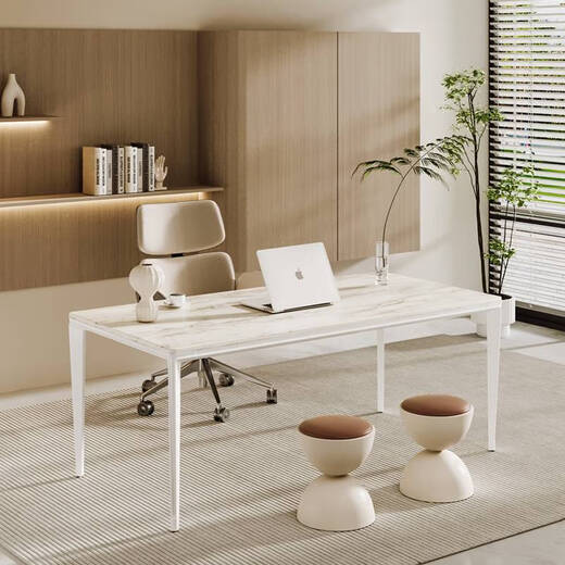 Yusenyi Bordeaux en aluminium Aluminium Corners arrondis et tige de table solide Pignes Rock Plate à manger Table Bracket Table Cadre de table en céramique Base de table en céramique Longueur noire personnalisée 1295 mm * Largeur 695 mm * Hauteur 720 mm