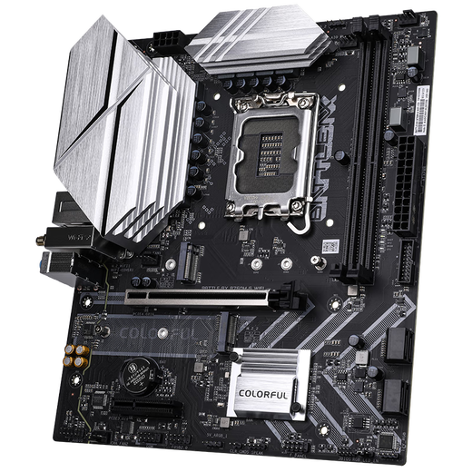 七彩虹B760M/H610主板 搭配 英特尔 酷睿i5 14600KF/14490F/12490F 板U套装 DIY组装电脑电脑CPU主板套装 B760M-G WIFI D4 小黑刃 i5 14600KF【14核20线程】原盒