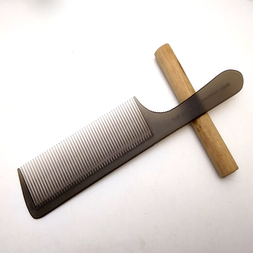 
Meili Meisi men's hair cut comb men's flat hair haircut comb hair stylist's special hair salon flat apple comb 15929 apple comb
