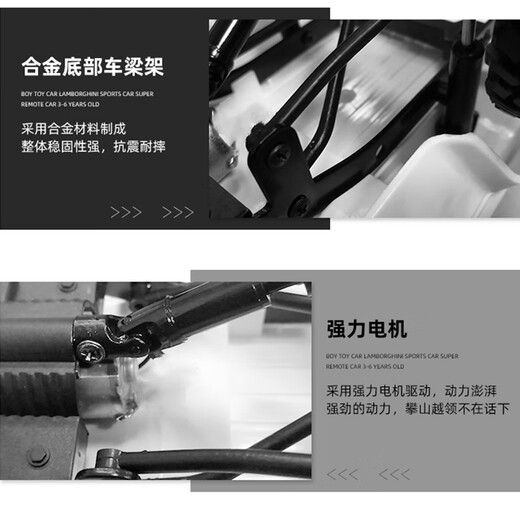 
Zhouge Professional RC Remote Control Vehicle Off-road Transport Truck Remote Control Vehicle Charging Adult Full Proportion Truck Model Children's Electric Vehicle White Pickup (full Proportion) Officially equipped with original battery