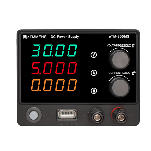 Tongmen eTM-305 MS adjustable DC regulated power supply 30V5A high power experimental test constant voltage and constant current source
