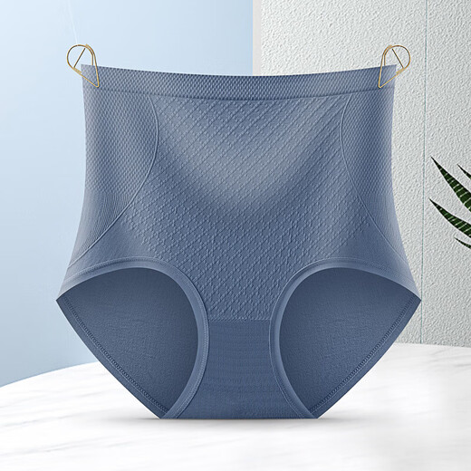Women's underwear High waist belly-retracting hip-lifting underwear for women Antibacterial crotch-free pants Sexy girl's large-size underwear without marks High waist belly-retracting (upgraded high elasticity) 864# 1 single size (recommended: 80-140Jin [Jin equals 0.5 kg])-3D peach buttocks