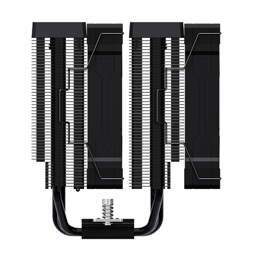 Valkyrie (VALKYRIE) EL125 BLACK VK CPU air-cooled radiator twin towers anti-gravity 6 heat pipe pure copper base supports LGA1700 AM5 ARGB light effect