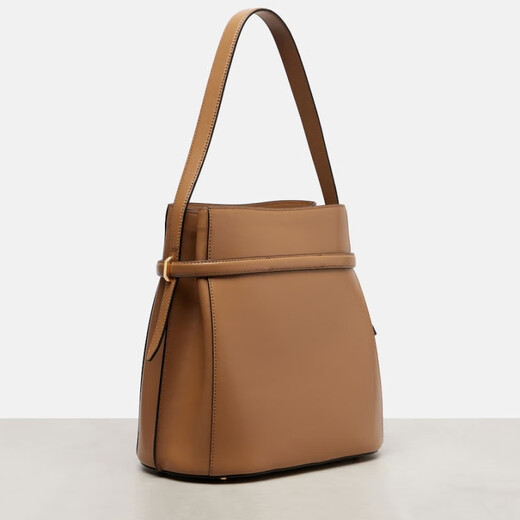 Toteme [chinesisches Valentinstagsgeschenk] Lederschaufelbag P01021810 Brown Uniform Code