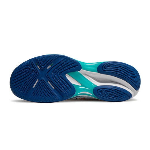 ASICS men's shoes, volleyball shoes, comfortable rebound speed sports shoes NETBURNER BALLISTIC FF 4 white/blue 42