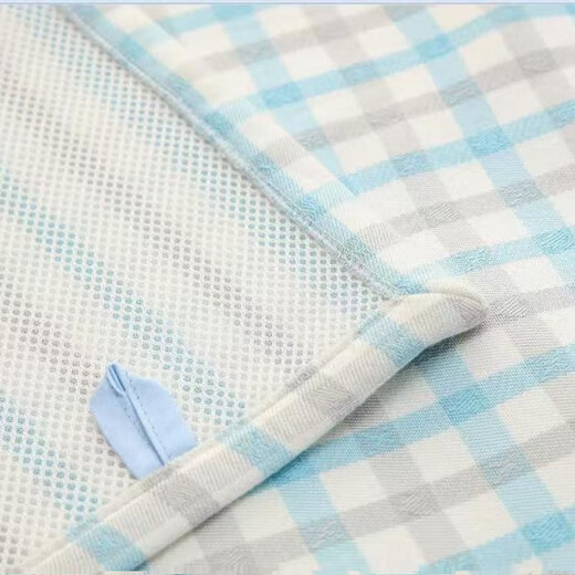 Beyzk Beitong Baby Kind coole Matte Kleinkinder 3d Cool Matte Bambus Faser Sommer Cool Matte Atmungsaktives Schweiß-Absorbing Baby Cool Matte Nickerchen Matte CB1278 Blau 3D Cool Matte 125*75 cm