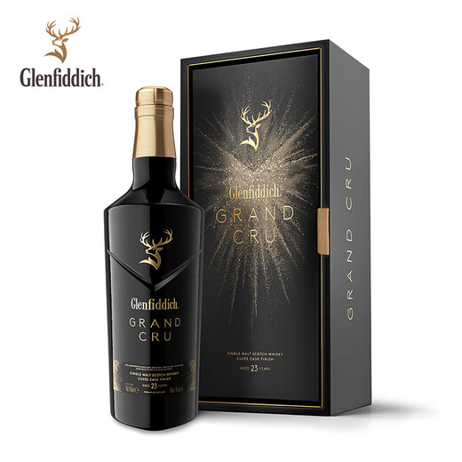 格兰菲迪23年 GRAND CRU 璀璨珍藏 苏格兰单一麦芽威士忌 700ml 进口洋酒