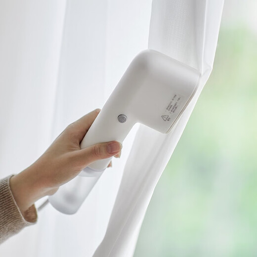 Japanese hand-held garment iron, portable ironing machine, Japanese and Korean household small travel iron for business trips, Tao white, order free storage bag