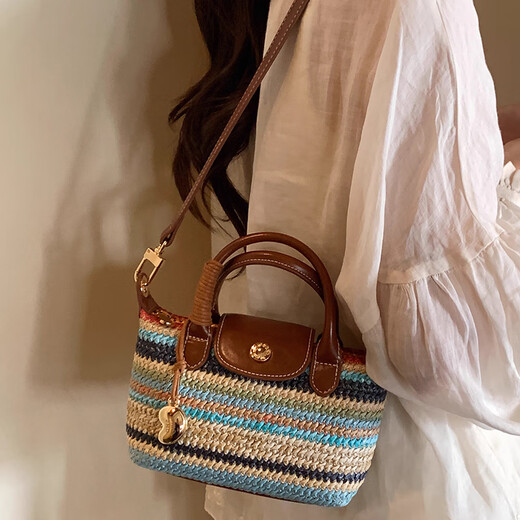 South Wind Chio2nd Summer Sacs de marche des sacs féminins Mini Mini Sacs tressés à main