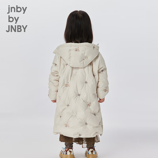jnby by JNBY new Jiangnan cloth children's clothing winter long down jacket 1N0C13601 056 cold gray 100cm