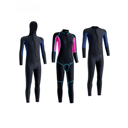 Nitescuba wetsuit for men 3MM hooded warm winter swimsuit anti-cold wet surfing suit snorkeling one-piece wetsuit for women 5MM hooded style for men S