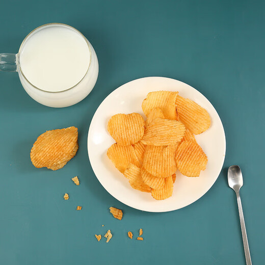 好丽友（orion）好友趣薯片土豆膨化食品小零食办公室休闲追剧聚会六一儿童节零食 蜂蜜黄油味70g