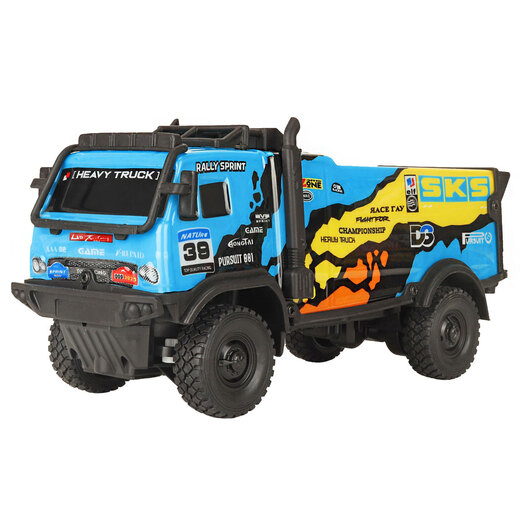 Fernbedienungs-Lkw 1: 35RCTruck Offroad Fernbedienungskontroll-Lkw Kinderaufladbarer Spielzeugwagen ZK01 Yellow 1:35
