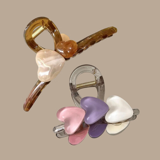 Jiao Xuefei Juice Love Grappling Clip Combination 2 Grappling Clip Hair Clips Back of Head Disk Hair Clip Shark Clip Hair Clip