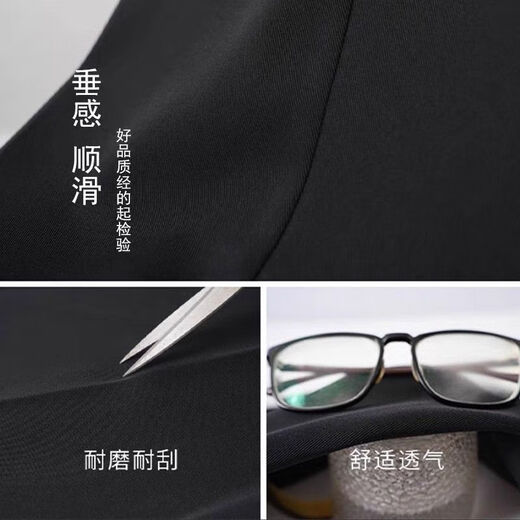 FANAOGE small suit suit for girls, a complete set of college defense interview work clothes, formal professional attire, three-piece suit, formal suit + white shirt + trousers with shoulder pads L recommended 110-120 Jin Jin equals 0.5 kg Urgent items will be sent on the same day - contact customer service for SF Express