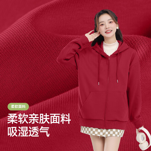 班尼路（Baleno）S&K休闲开衫卫衣女2025年秋季新款学生党潮流简约日常通勤上衣