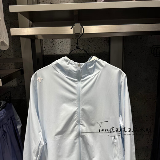 Descente/Descente informal Sport Cool Breathable Loose Jacket Top D4232TWB36-LB D4232TWB36 LB LIGHT AZUL S 160/80A