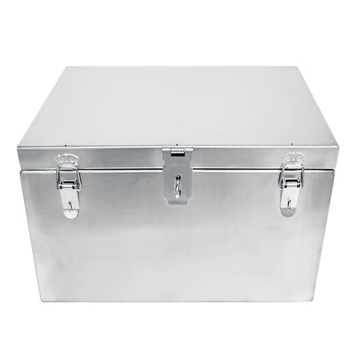 Merrill Lynch stainless steel tool box thickened box rectangular box car trunk storage box outdoor storage box custom-made length 40 width 30 height 25cm201 solid thickness 1.2mm