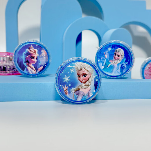 
Princess Elsa yo-yo children's glowing toys gifts for women and frozen yoyo yo-rotating yoyo balls Elsa 4-1 gold style