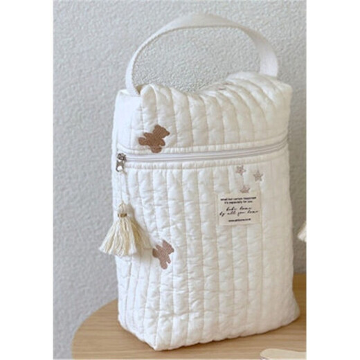 Jiaojing Brustpumpe Aufbewahrungstasche koreanische Mutterbeutel Brustpumpe Aufbewahrung Tragbares Reisen Mutter und Babybeutel Handtasche Babybeutel Baby Urin Bären Windel Muttertasche