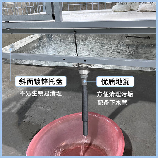 HKML dog cage large dog outdoor with toilet sturdy Labrador Golden Retriever German Shepherd steel reinforced medium dog kennel single layer 190 breeding board bottom double open cage Ningxia, Gansu, Qinghai