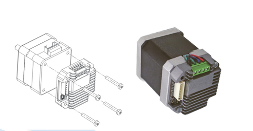 Yue Changsheng 42/57 stepper motor driver module integrated ZD-M42P/ZD-M57P with heat dissipation subdivision 57-112 stepper motor 2.8NM