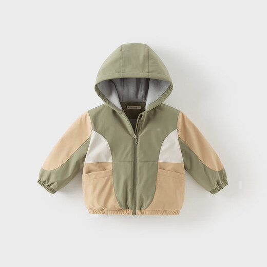 David Bella children's three-proof jacket autumn clothing for girls and boys outdoor hooded long-sleeved windproof jacket