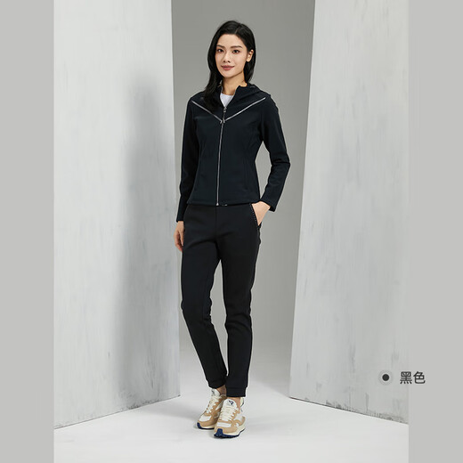 Rapido [hinzugefügt Velvet] Li Pido Frühlings- und Herbst -Frauen -Casual Basic Fashion Comfortable warme Jacke offizielle Elfenbein xxs 155/80a