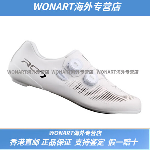 SHIMANO禧玛诺新款RC702/RC703公路车锁鞋单车骑行鞋BOA系统RC7 RC703白色/常规 40