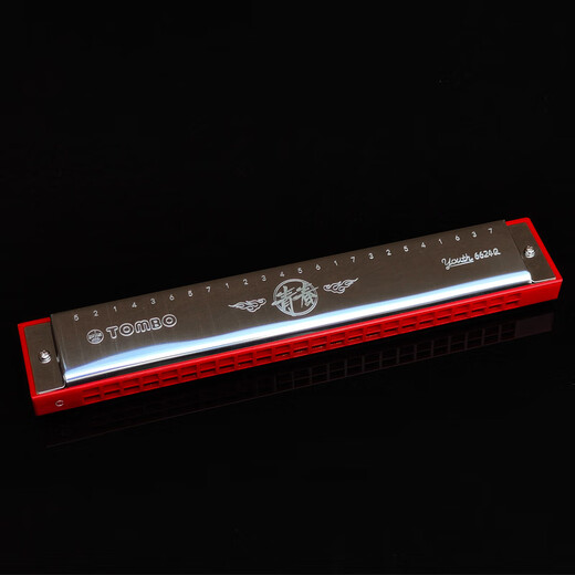 Tombo Japans neue 24-Loch-Polyphonic Mundhonicon-Studentin Jugend Version 6624Q Offizieller Flaggschiff-Laden E-Tune