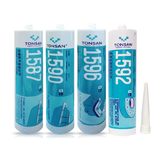 可赛新1587 1590 1592  1596硅橡胶平面密封剂 天山 耐高温胶 1527T-310ml(25支)