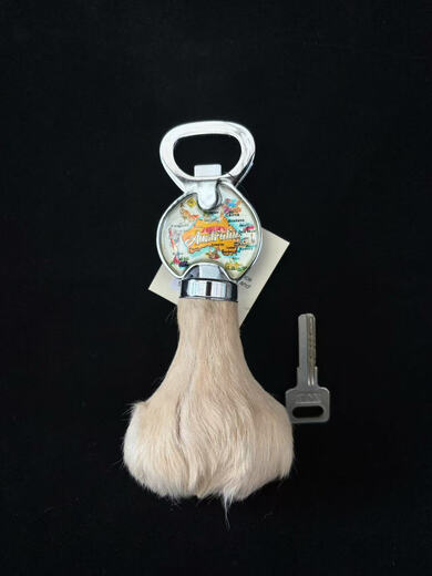 Ouoety Kangaroo Bierflaschenöffner Känguroo Eierflasche Opener Australien Personalisierte Geschenkreise -Reisebericht 1047ff handgefertigt in Australien/Special